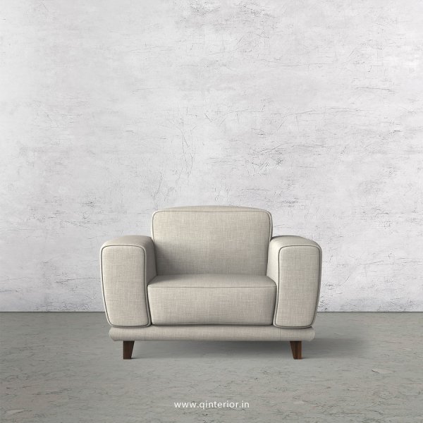 Avana 1 Seater Sofa in Cotton Fabric - SFA008 CP06