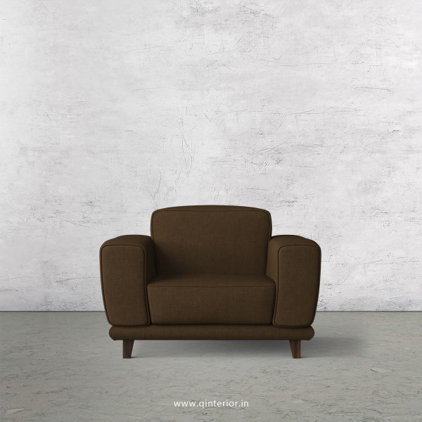 Avana 1 Seater Sofa in Cotton Fabric - SFA008 CP10