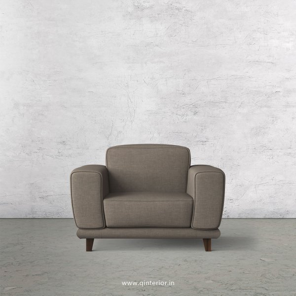 Avana 1 Seater Sofa in Cotton Fabric - SFA008 CP11