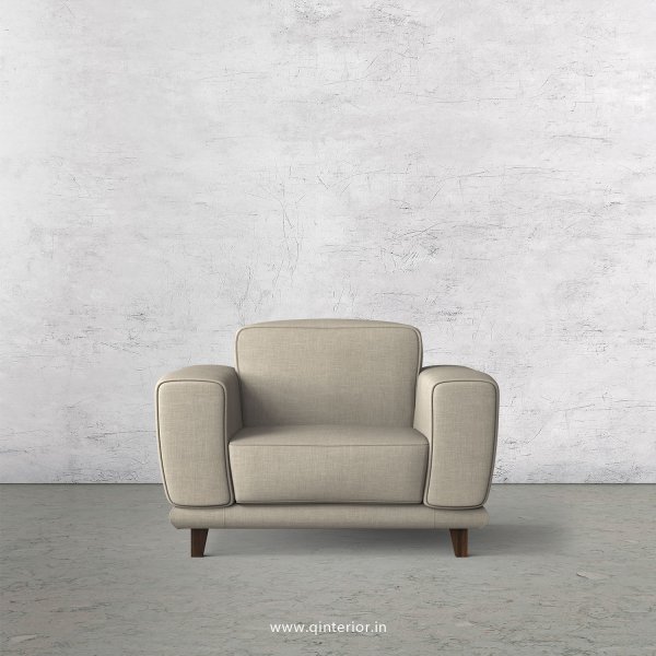 Avana 1 Seater Sofa in Cotton Fabric - SFA008 CP12