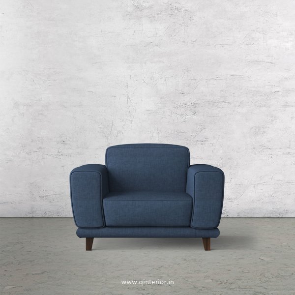 Avana 1 Seater Sofa in Cotton Fabric - SFA008 CP15