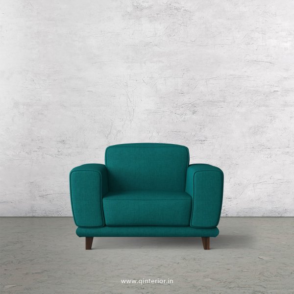 Avana 1 Seater Sofa in Cotton Fabric - SFA008 CP16