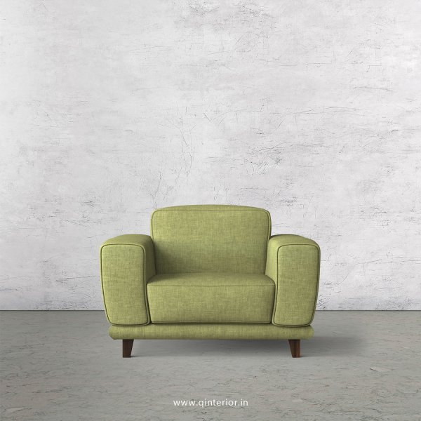 Avana 1 Seater Sofa in Cotton Fabric - SFA008 CP18