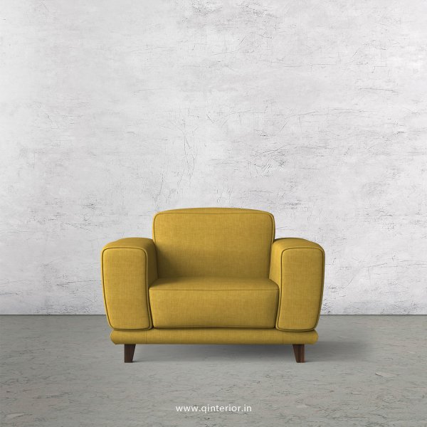 Avana 1 Seater Sofa in Cotton Fabric - SFA008 CP19