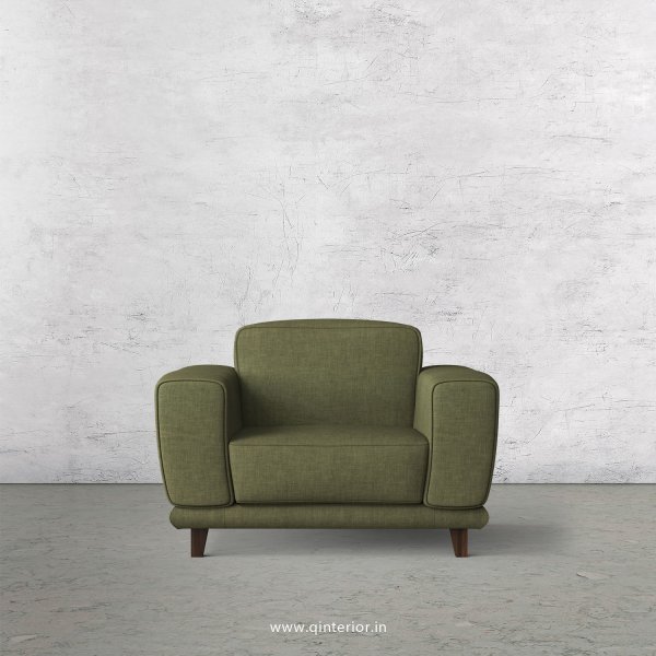 Avana 1 Seater Sofa in Cotton Fabric - SFA008 CP20