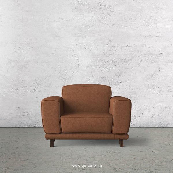 Avana 1 Seater Sofa in Cotton Fabric - SFA008 CP22