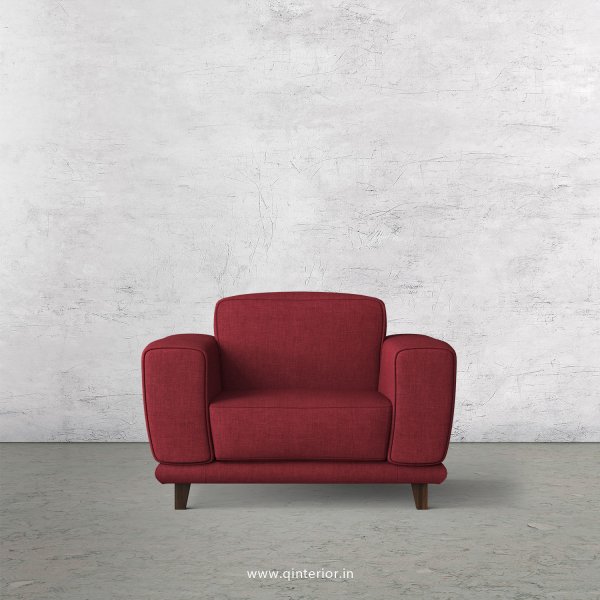 Avana 1 Seater Sofa in Cotton Fabric - SFA008 CP24