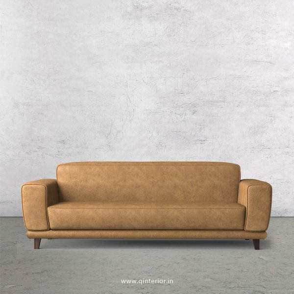 Avana 3 Seater Sofa in Fab Leather Fabric - SFA008 FL02