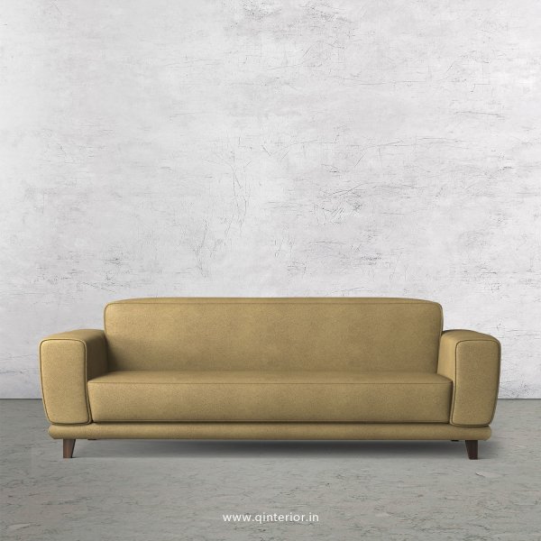 Avana 3 Seater Sofa in Fab Leather Fabric - SFA008 FL01