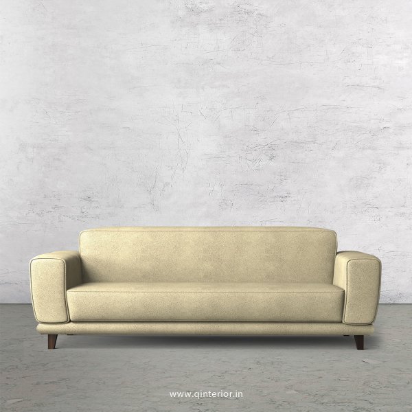 Avana 3 Seater Sofa in Fab Leather Fabric - SFA008 FL10