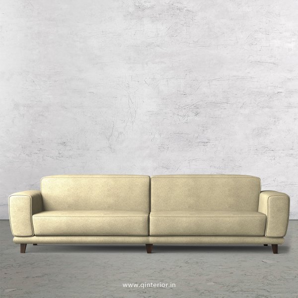 Avana 4 Seater Sofa in Fab Leather Fabric - SFA008 FL10