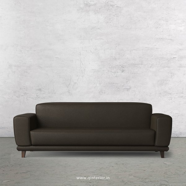 Avana 3 Seater Sofa in Fab Leather Fabric - SFA008 FL11
