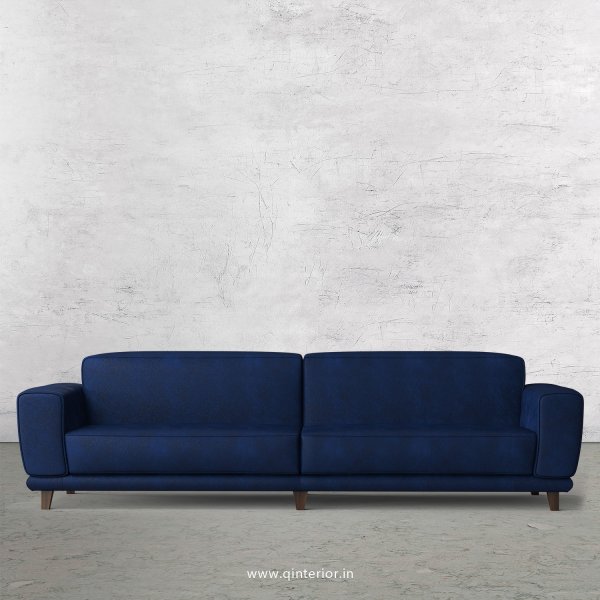 Avana 4 Seater Sofa in Fab Leather Fabric - SFA008 FL13