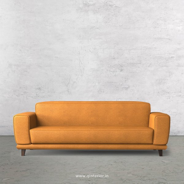 Avana 3 Seater Sofa in Fab Leather Fabric - SFA008 FL14