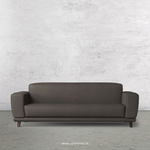 Avana 3 Seater Sofa in Fab Leather Fabric - SFA008 FL15