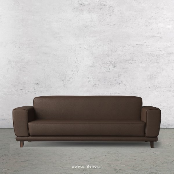 Avana 3 Seater Sofa in Fab Leather Fabric - SFA008 FL16