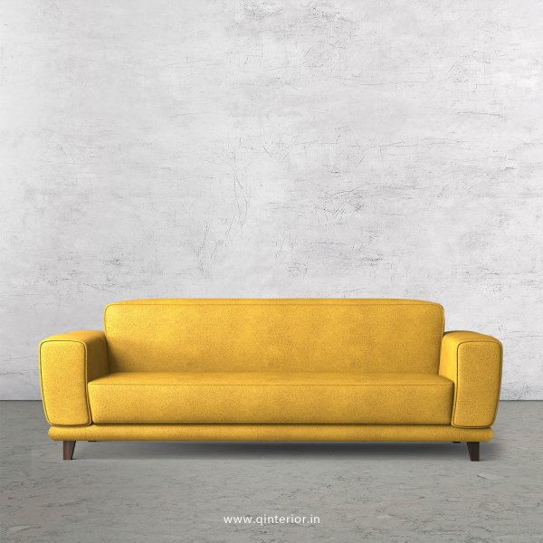 Avana 3 Seater Sofa in Fab Leather Fabric - SFA008 FL18