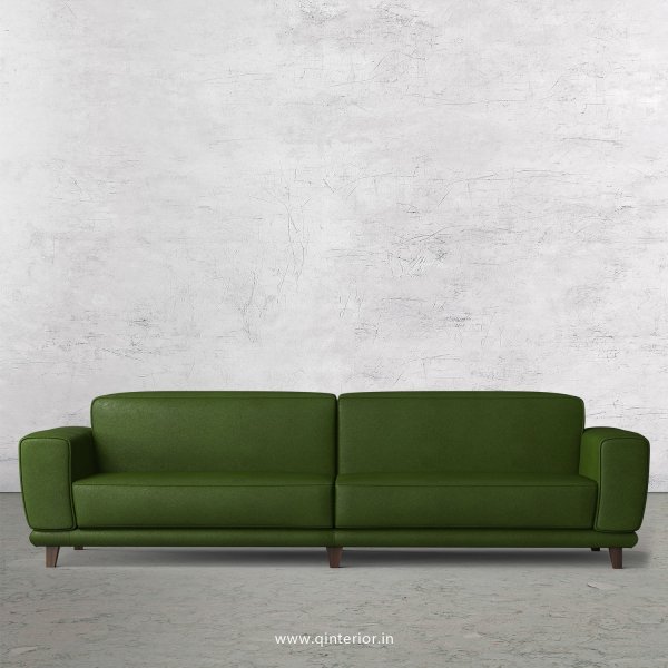 Avana 4 Seater Sofa in Fab Leather Fabric - SFA008 FL04