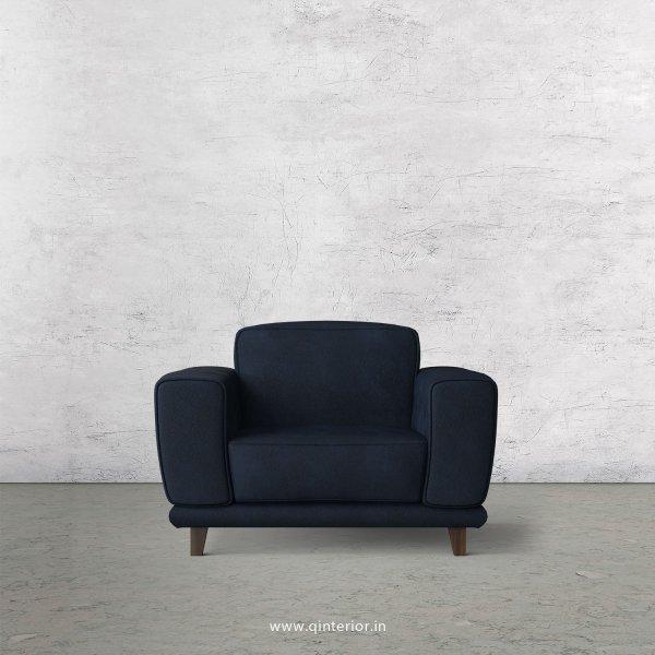 Avana 1 Seater Sofa in Fab Leather Fabric - SFA008 FL05