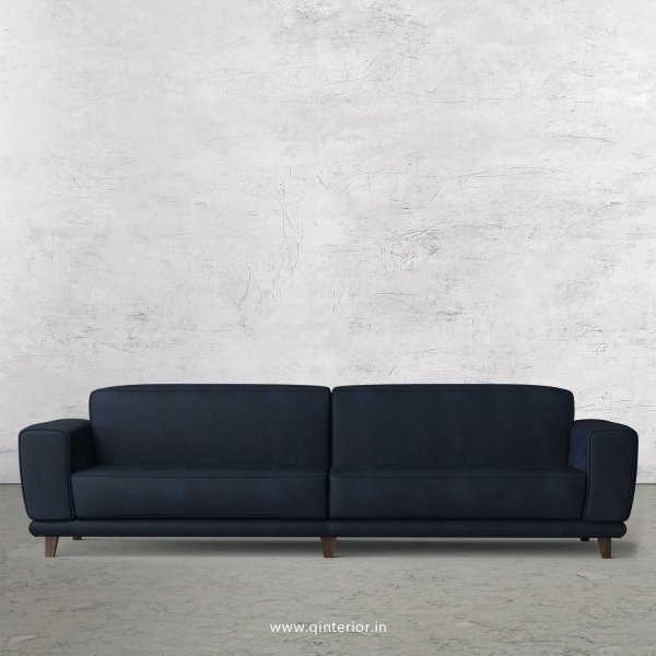Avana 4 Seater Sofa in Fab Leather Fabric - SFA008 FL05