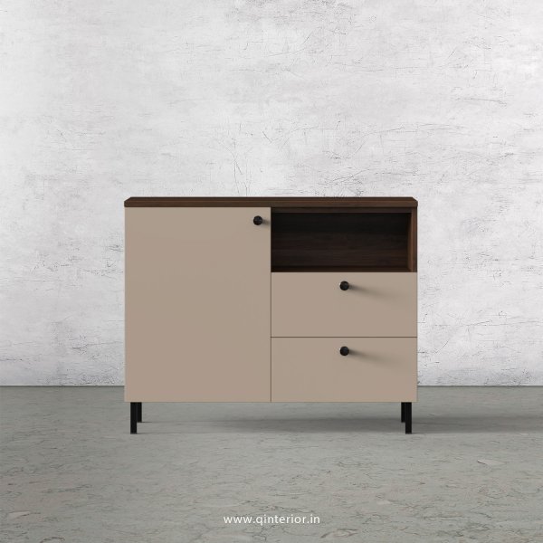 Lambent Cabinet Box in Walnut and Cappuccino Finish – QSB034 C13