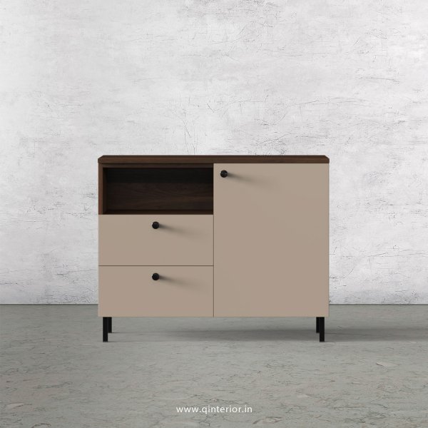 Lambent Cabinet Box in Walnut and Cappuccino Finish – QSB035 C13