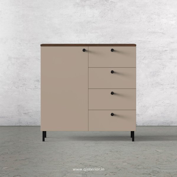 Lambent Cabinet Box in Walnut and Cappuccino Finish – QSB045 C13