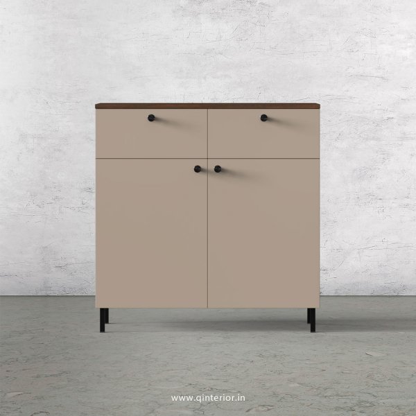Lambent Cabinet Box in Walnut and Cappuccino Finish – QSB046 C13
