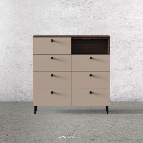 Lambent Cabinet Box in Walnut and Cappuccino Finish – QSB050 C13