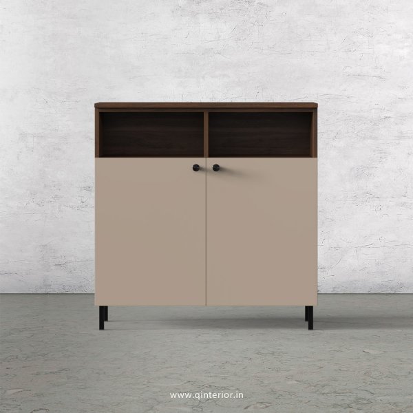 Lambent Cabinet Box in Walnut and Cappuccino Finish – QSB055 C13