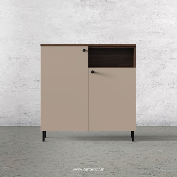 Lambent Cabinet Box in Walnut and Cappuccino Finish – QSB056 C13