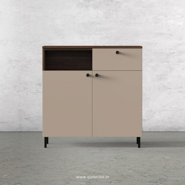 Lambent Cabinet Box in Walnut and Cappuccino Finish – QSB062 C13
