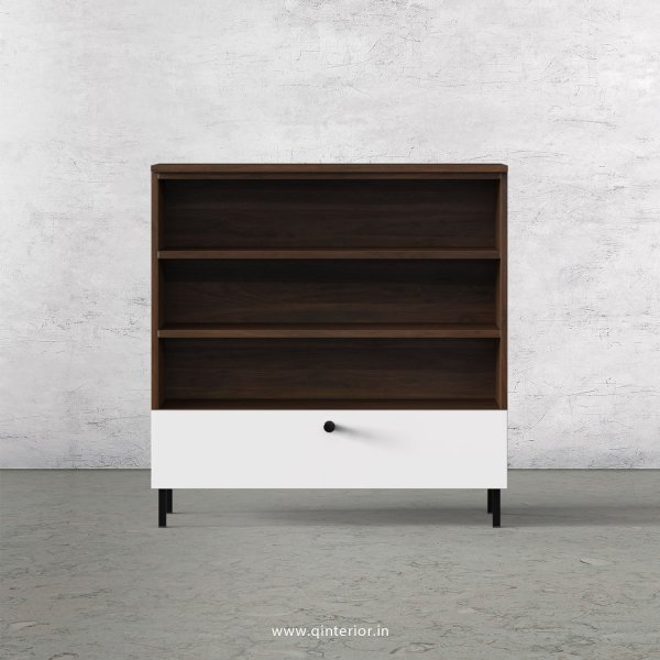 Lambent Cabinet Box in Walnut and White Finish – QSB054 C18