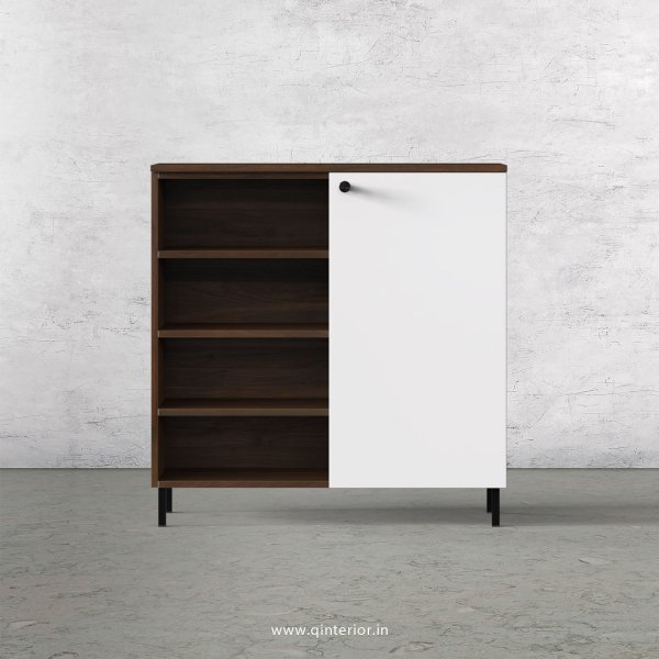 Lambent Cabinet Box in Walnut and White Finish – QSB059 C18