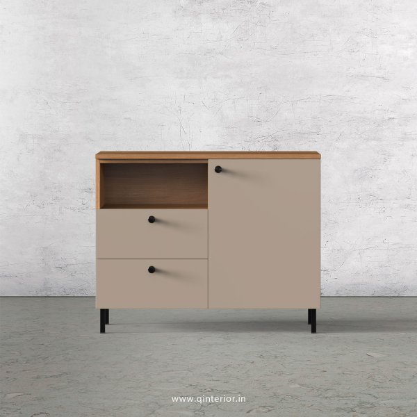 Lambent Cabinet Box in Oak and Cappuccino Finish – QSB035 C84