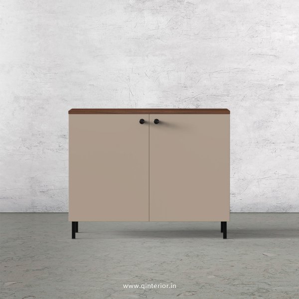 Lambent Cabinet Box in Teak and Cappuccino Finish – QSB021 C20
