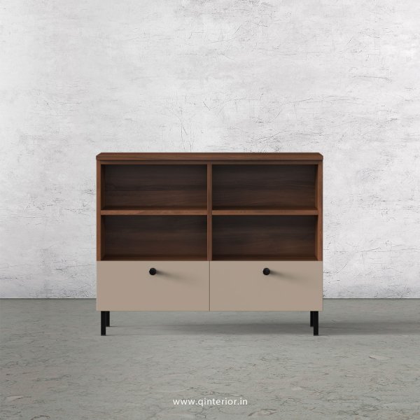 Lambent Cabinet Box in Teak and Cappuccino Finish – QSB027 C20