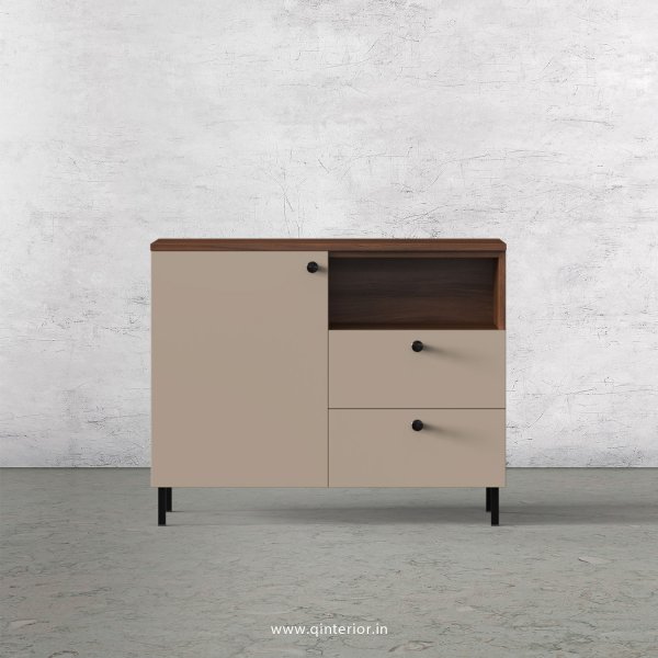 Lambent Cabinet Box in Teak and Cappuccino Finish – QSB034 C20