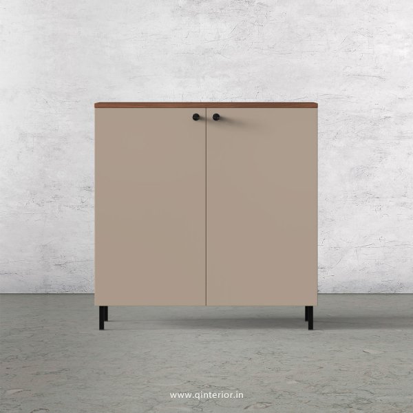 Lambent Cabinet Box in Teak and Cappuccino Finish – QSB043 C20