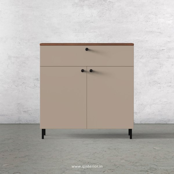 Lambent Cabinet Box in Teak and Cappuccino Finish – QSB044 C20