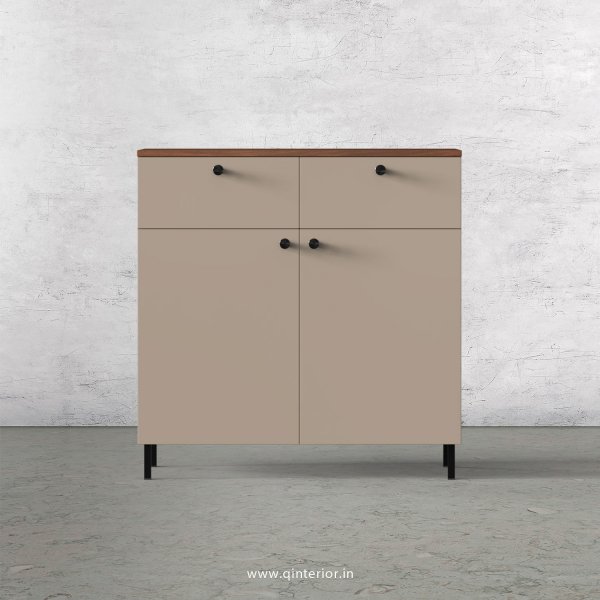 Lambent Cabinet Box in Teak and Cappuccino Finish – QSB046 C20
