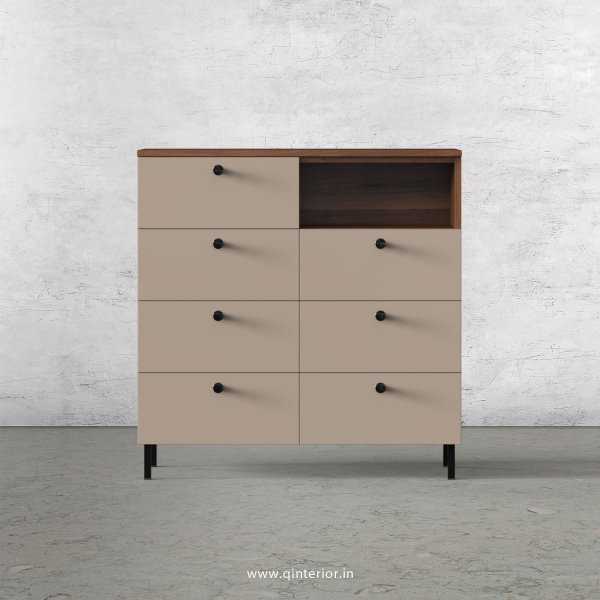 Lambent Cabinet Box in Teak and Cappuccino Finish – QSB050 C20