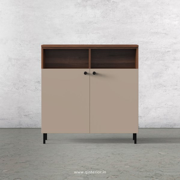 Lambent Cabinet Box in Teak and Cappuccino Finish – QSB055 C20
