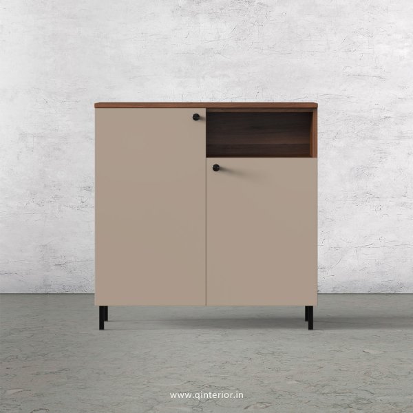 Lambent Cabinet Box in Teak and Cappuccino Finish – QSB056 C20