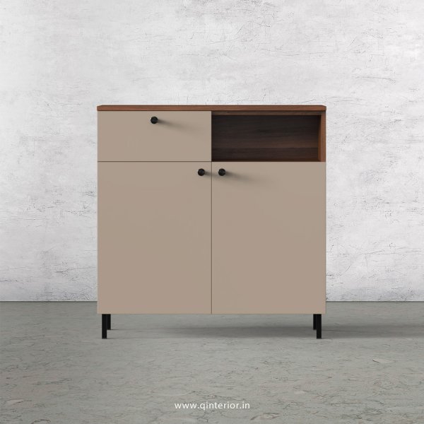 Lambent Cabinet Box in Teak and Cappuccino Finish – QSB060 C20