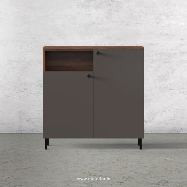 Lambent Cabinet Box in Teak and Slate Finish – QSB057 C15