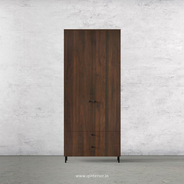 Stable 2 Door Wardrobe in Walnut Finish – DWRD026 C1