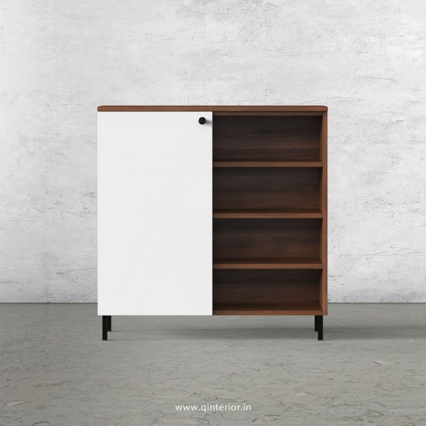 Lambent Cabinet Box in Teak and White Finish – QSB058 C6