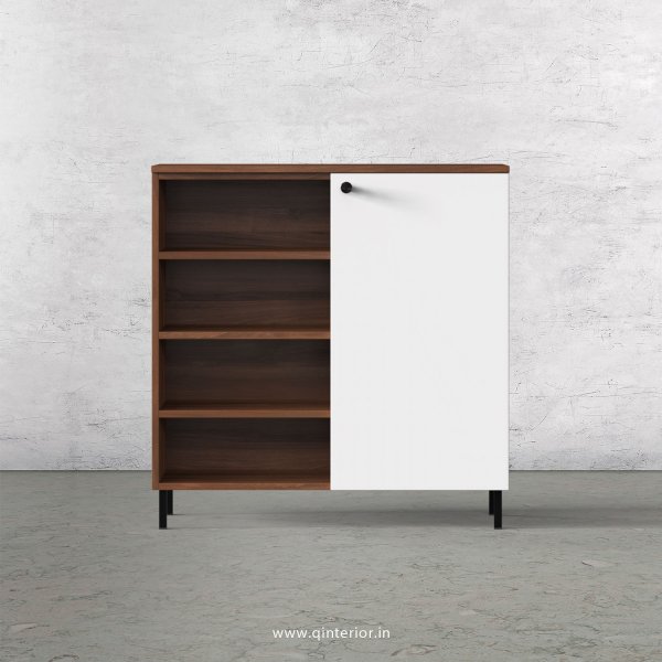 Lambent Cabinet Box in Teak and White Finish – QSB059 C6