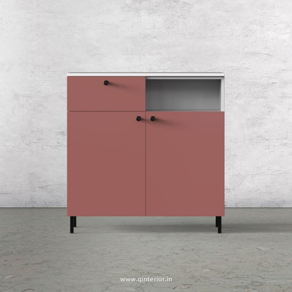 Lambent  Cabinet Box in White and Blush Finish – QSB060 C17